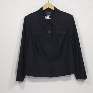 Andrea Viccaro  Black Wool Jacket  Women's 16